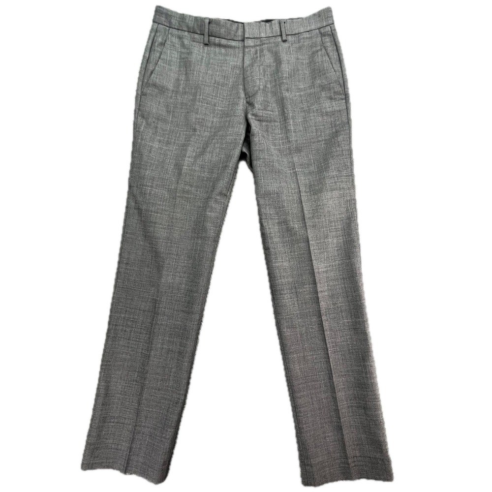 J. Crew Thompson Slim Fit Wool Dress Pants Gray W31 L32 Men's Business Casual